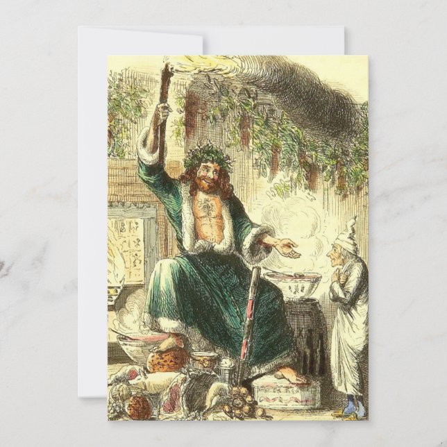 Navidad vintage, fantasma del presente navideño (Anverso)