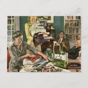 Navidad vintage, Feliz Regalos Familiares