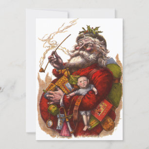 Navidad vintage, Juguetes de Papa de Santa Claus,