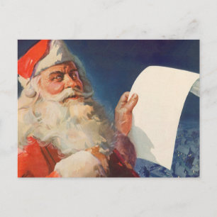 Navidad Vintage, Lista de Niños Buenos o Malos de