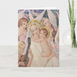 Navidad vintage, Madonna con niño (1935)