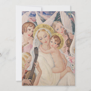 Navidad vintage, Madonna con niño (1935)