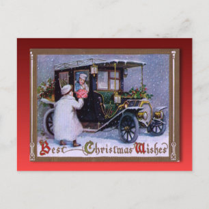 Navidad vintage, oferta de flores