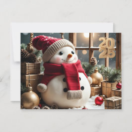 Navidad vintage: postal estándar