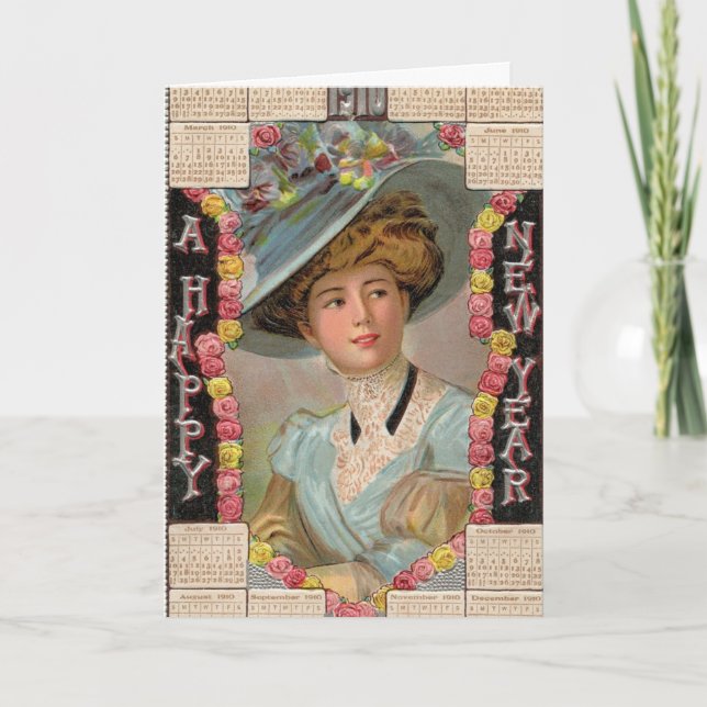 Navidad vintage Retro Xmas personalizado (Anverso)