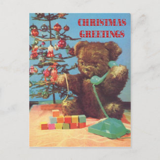 Navidad vintage, Teddy por teléfono