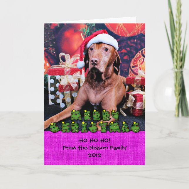 Navidad - Vizsla - Budda (Anverso)