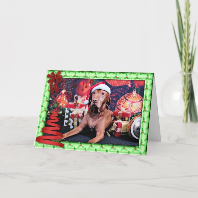 Navidad - Vizsla - Budda (Anverso)