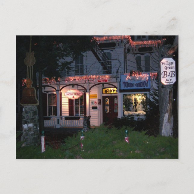 Navidad Woodstock, NY de Village Green (Anverso)