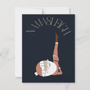Navidad Yoga Santa Namaste Fiesta Año Nuevo