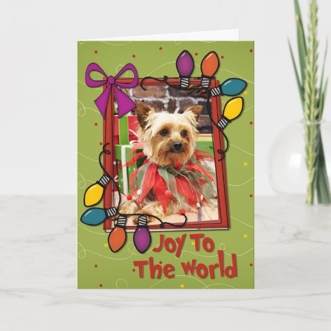 Navidad - Yorkie - Kinsey (Anverso)