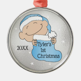 Navidades1.ᵉʳ Navidades Ornamento azul