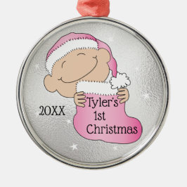 Navidades1.ᵉʳ Navidades Ornamento rosa