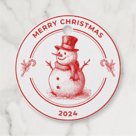 Navidades 2024 - Etiqueta de regalo
