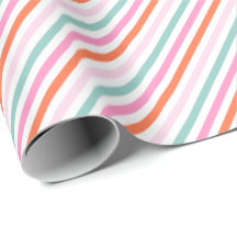 Navidades a rayas de caramelo dan papel de envolvi