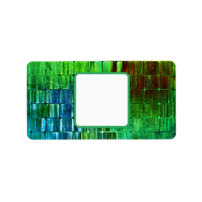 Navidades abordan etiquetas y pegatinas (Frente)