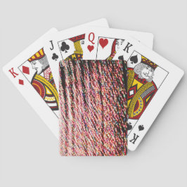 Navidades abstractos jugando cartas