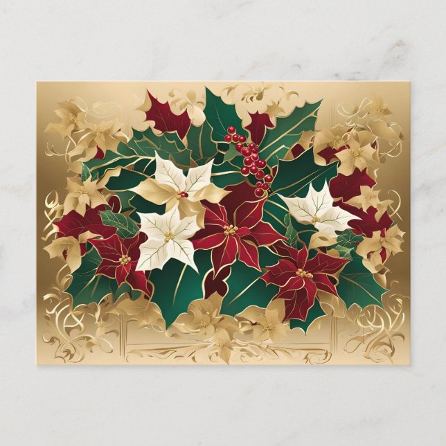 navidades aclaman postal (Anverso)