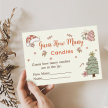 Navidades Adivinan Cuántas Tarjetas De Alojamiento