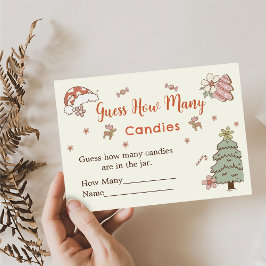 Navidades Adivinan Cuántas Tarjetas De Alojamiento