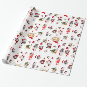 Navidades Adorables Gatitos 2 Papel Envolvente