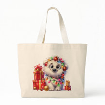 Navidades Adorables Puppy Gran Bolsa De Toques