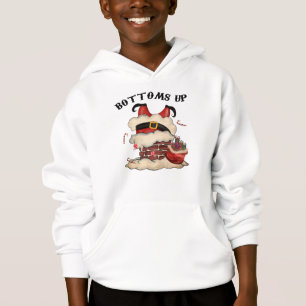 Navidades Adorables Santa Claus Bottoms Up