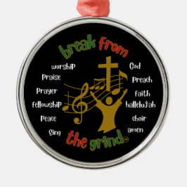 Navidades adoran el ornamento BFTG