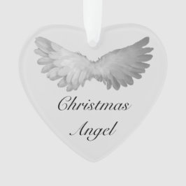 Navidades: adorno conmemorativo del ángel del ciel