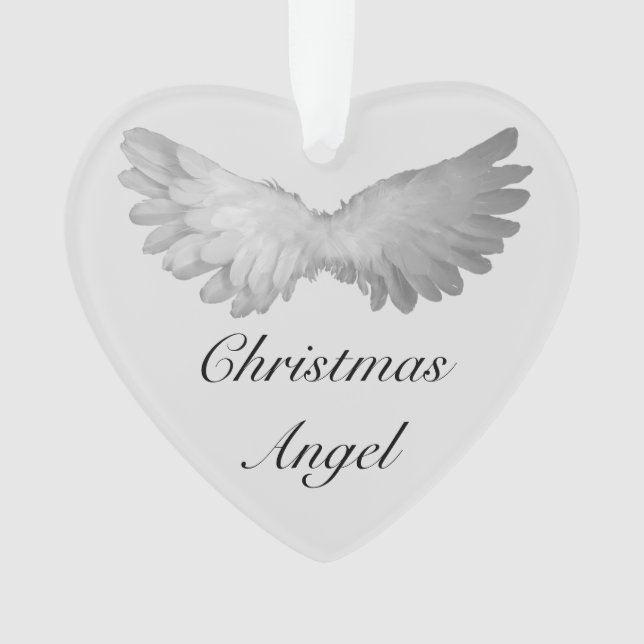 Navidades: adorno conmemorativo del ángel del ciel (Anverso)