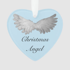 Navidades: adorno conmemorativo del ángel del ciel