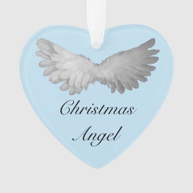 Navidades: adorno conmemorativo del ángel del ciel (Anverso)