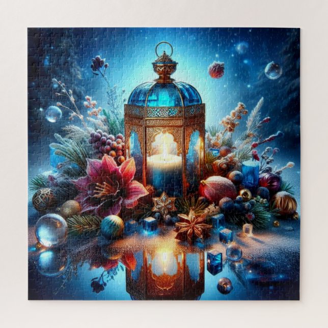 Navidades advencen el rompecabezas (Vertical)