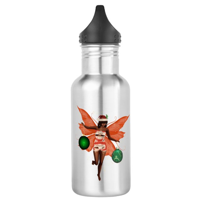 Navidades afroamericanos: Botella de agua de hadas (Izquierda)