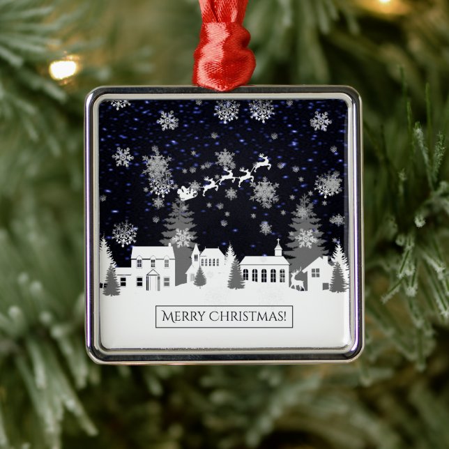 Navidades Aldea Ornamento cerámico (Árbol)