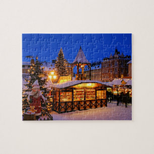 Navidades Aldea Puzzle Jigsaw