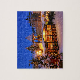 Navidades Aldea Puzzle Jigsaw
