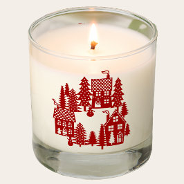 Navidades Aldea Rojo y Blanco