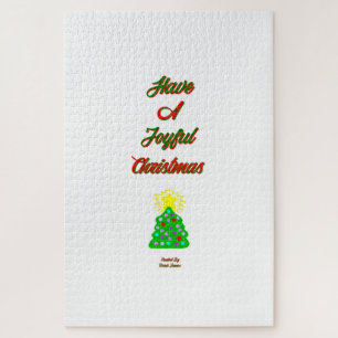 Navidades alegres rompecabezas 20" X 30"