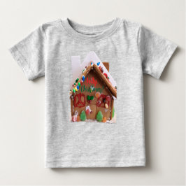 Navidades alegres y divertidos, camiseta para bebé