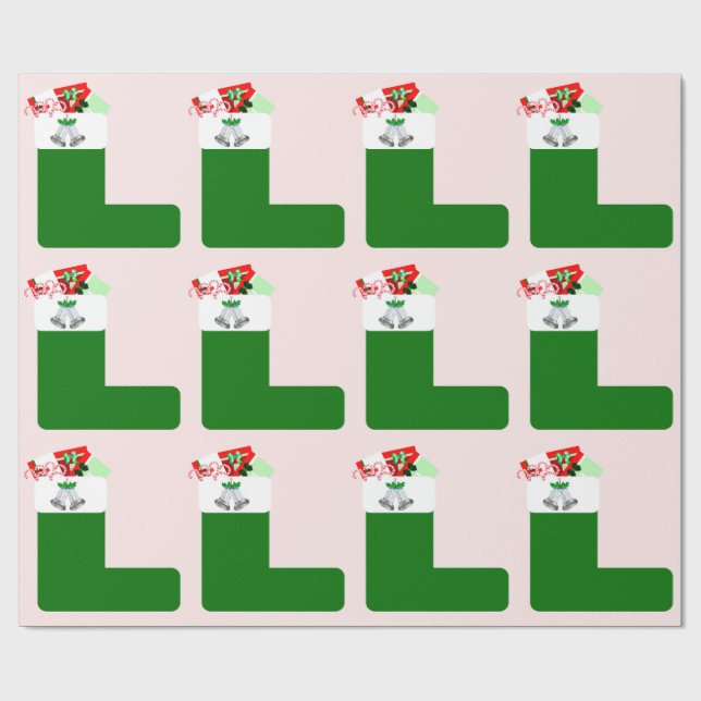 Navidades aleteando papel de ajuste (Superficie plana)