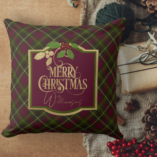 Navidades almohadas Feliz Cojín decorativo de Navi