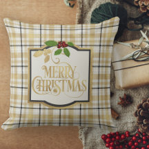 Navidades almohadas Feliz Cojín decorativo de Navi