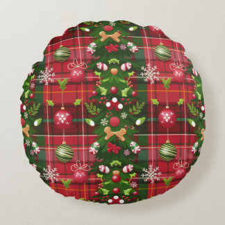 Navidades almohadas redondas