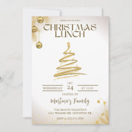 Navidades Almuerzo Invitaciones Navidades Brunch