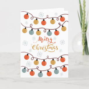 Navidades alumbran Feliz Navidad