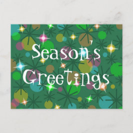 Navidades alumbran postal de 'Saludos de temporada