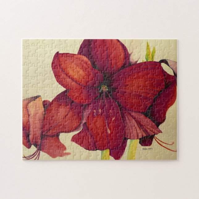 Navidades Amaryllis Jigsaw Puzzle (Horizontal)