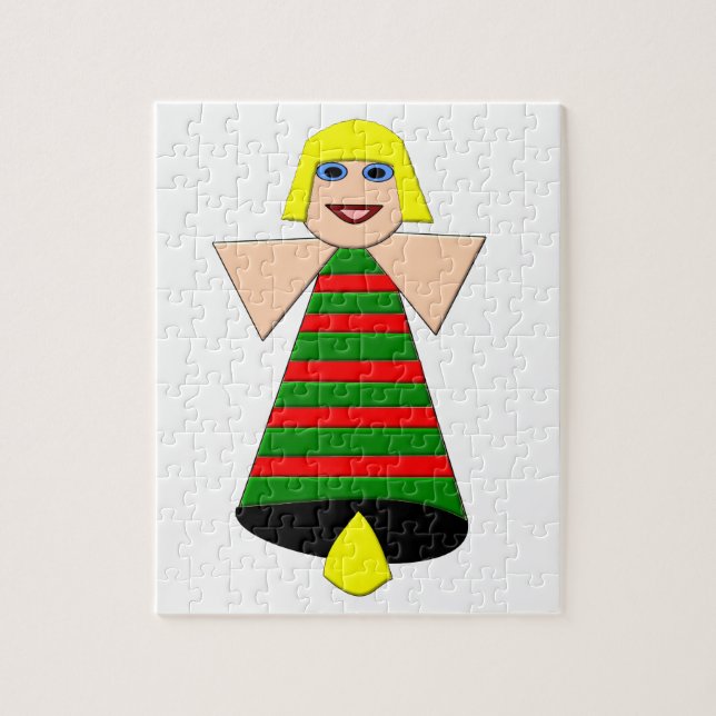 Navidades Angel Bell Puzzle (Vertical)