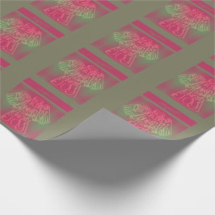 Navidades Angel "He aquí..." Envolviendo Papel